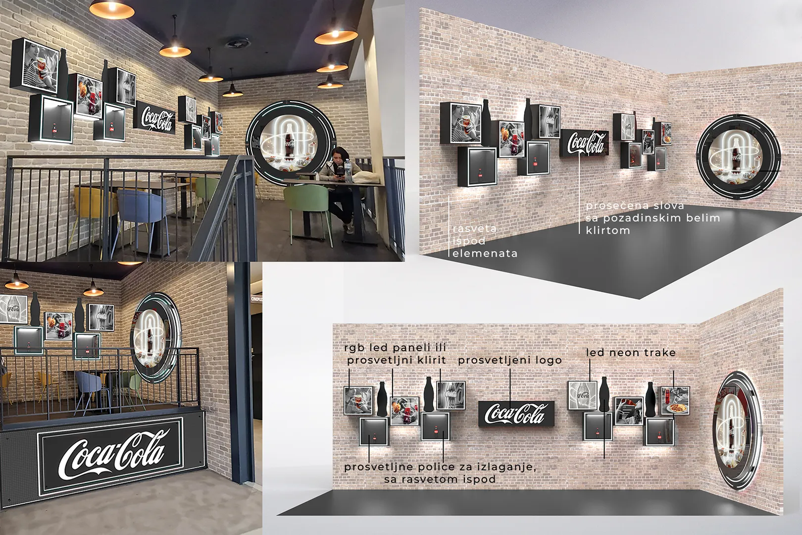 Coca Cola - Shopping Mall Food Corner