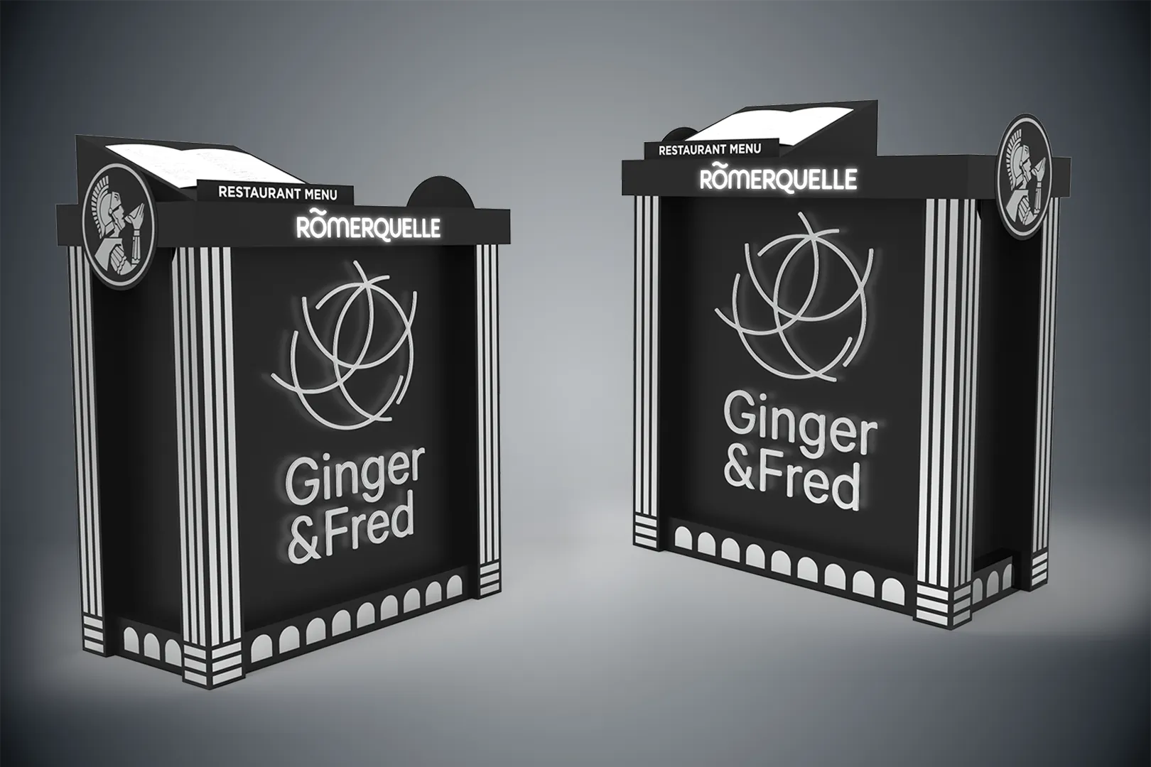 Romerquelle - Menu Stand