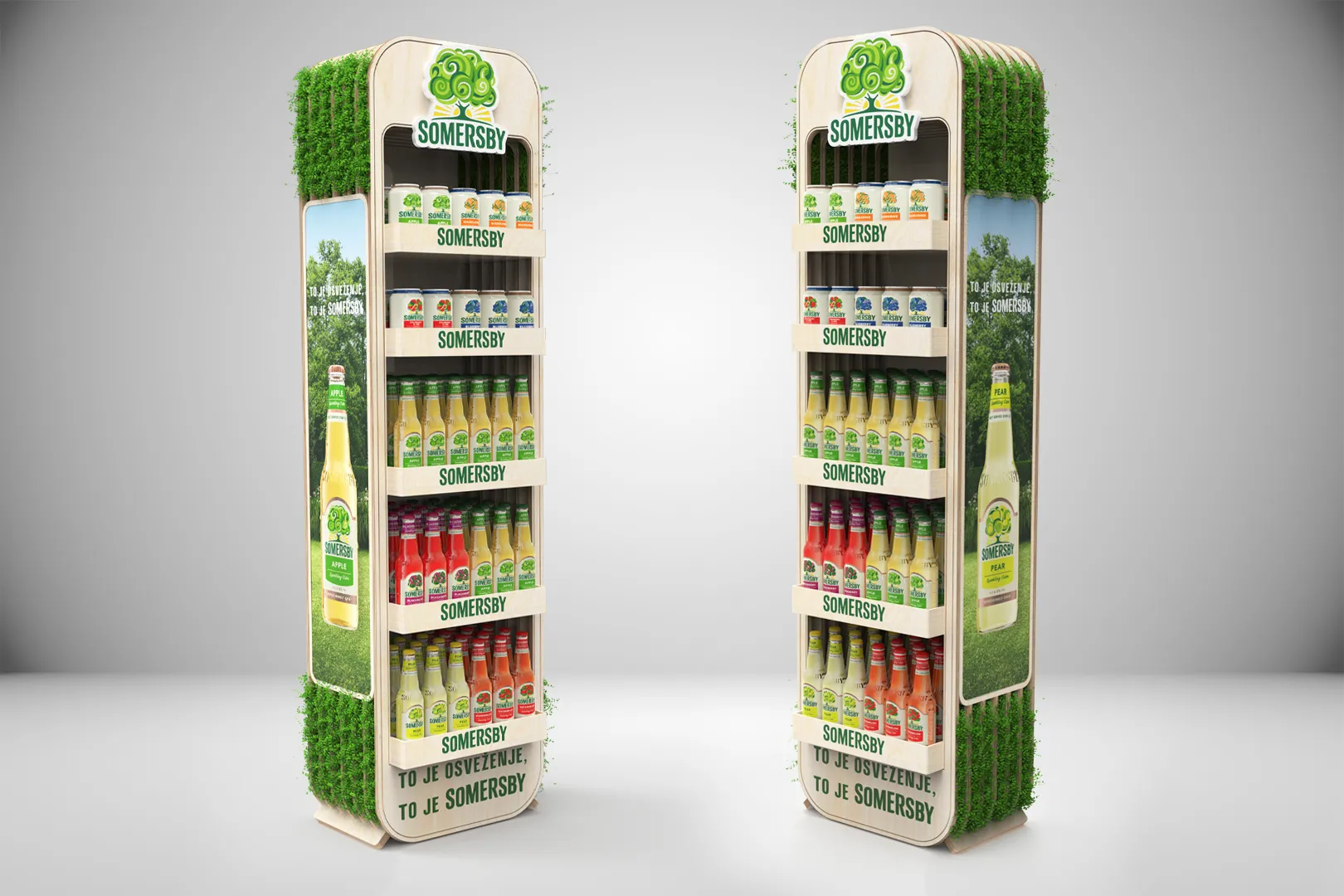 Somersby Plywood Rack