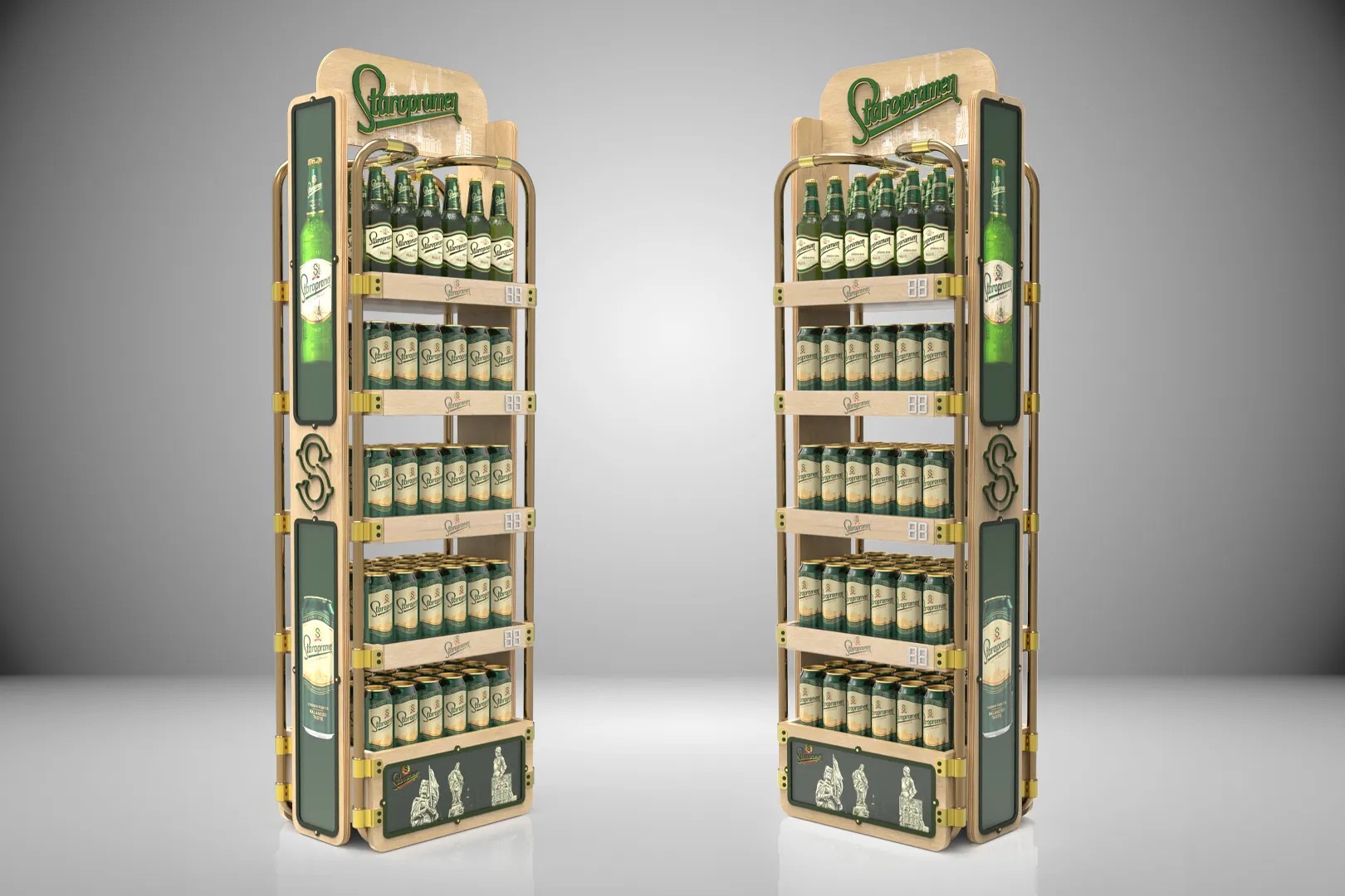 Staropramen Plywood / Pipe Rack