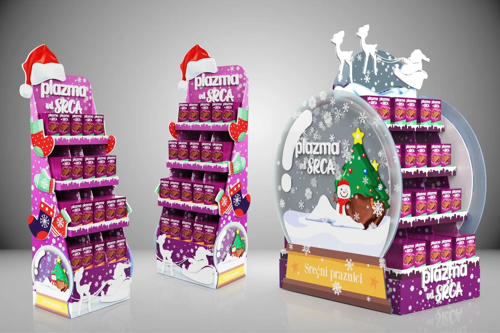 Plazma Xmas “od srca” Carboard Set