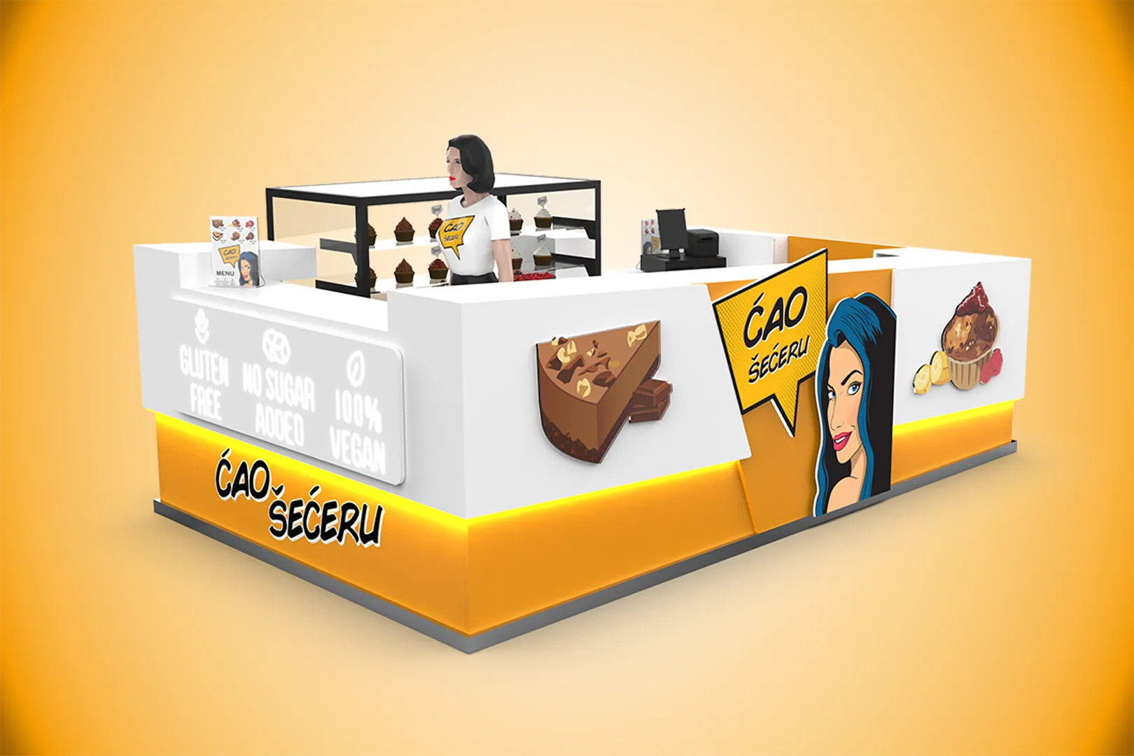 Shopping Mall Booths