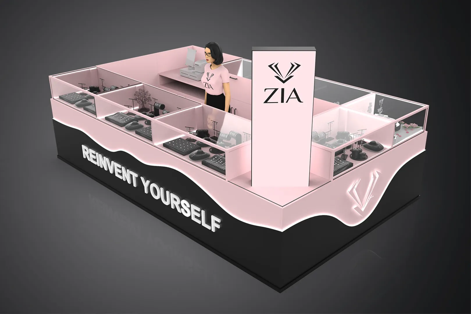 Zia Shopping Mall Booth