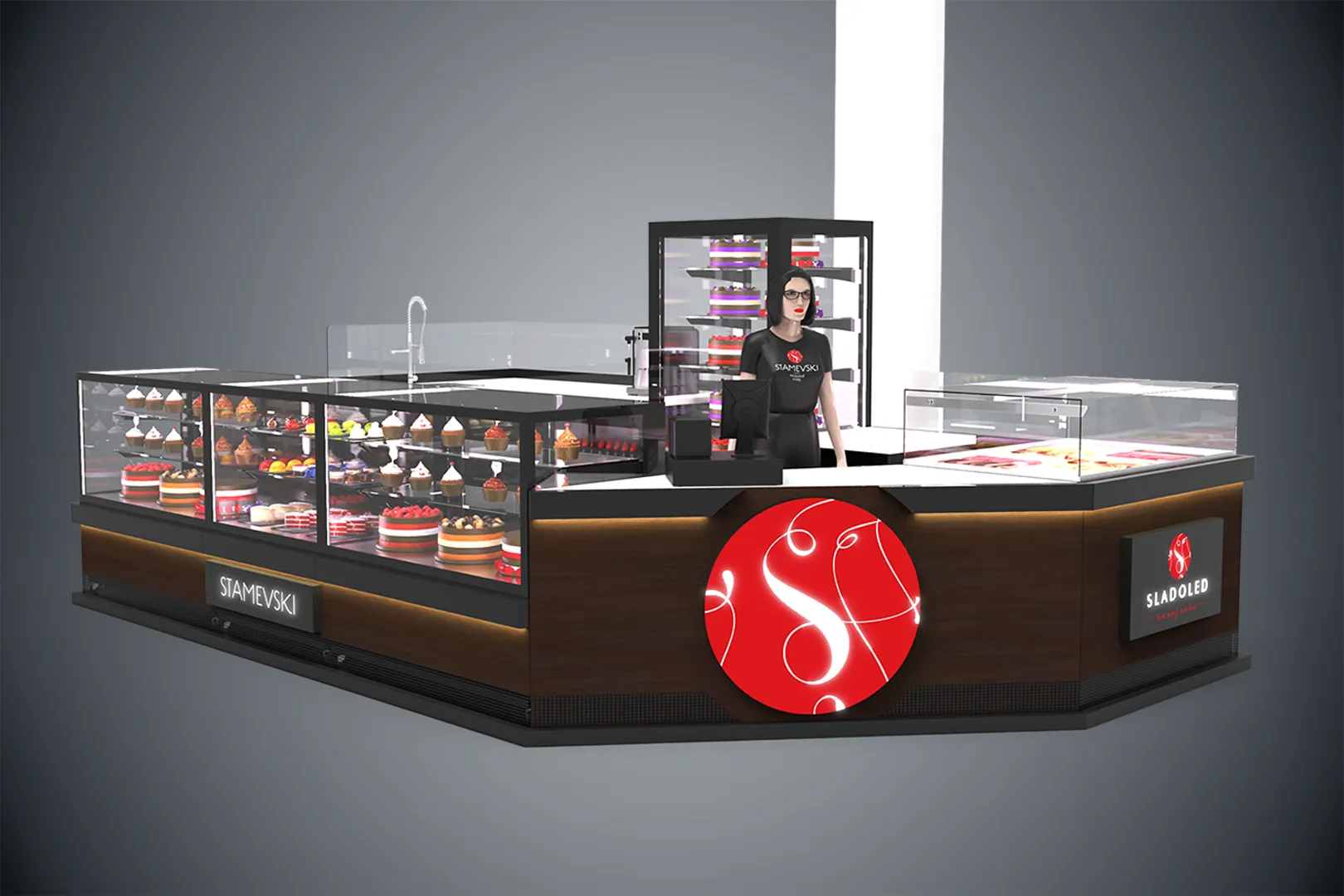 Stamevski Shopping Mall Booth