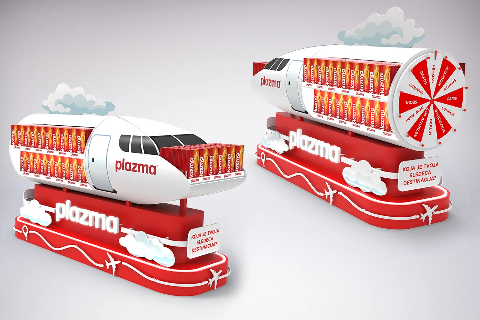 Plazma 2x Pallet Travel Installation